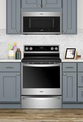 Whirlpool® 1.1 cu.ft. Stainless Steel Low Profile Over-the-Range Microwave  at Menards®