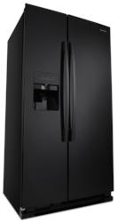 Amana® 21.4 Cu. Ft. Black Side-by-Side Refrigerator At Menards®