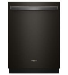 Black stainless whirlpool deals dishwasher