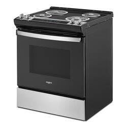 Whirlpool® 30 4.8 cu.ft. White Electric Range (Coil Top) at Menards®