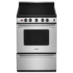 Whirlpool® 24 2.9 cu.ft. Stainless Steel Electric Range (Smooth Top) at  Menards®