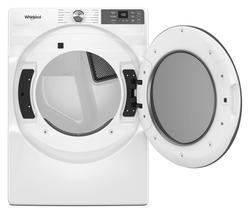 Whirlpool® 7.4 cu. ft. White Silver Gas Dryer with Wrinkle Shield