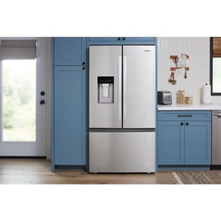 Whirlpool® 23.4 cu. ft. White French Door Bottom Freezer
