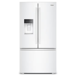 Whirlpool® 23.4 cu. ft. White French Door Bottom Freezer
