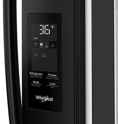 Whirlpool® 30.5 cu. ft. Black French Door Refrigerator at Menards®