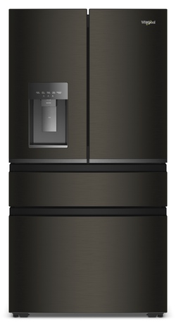中国 諸口　f2221110 Whirlpool® 21.86 cu ft Black Stainless Finish French Door