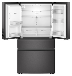 Whirlpool® 28.9 cu ft Print Resist Black Stainless French Door