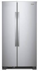 Whirlpool® 25.1 cu. ft. Stainless Steel Side-by-Side Refrigerator