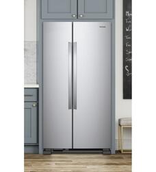 Whirlpool® 25.1 cu. ft. Stainless Steel Side-by-Side Refrigerator