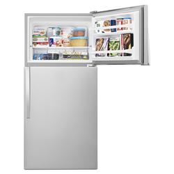 Whirlpool® 18.3 cu.ft. Stainless Steel Top-Freezer Refrigerator at