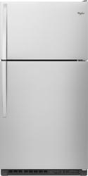 Whirlpool 20.5 cu. ft. Top Freezer Refrigerator in Fingerprint Resistant  Stainless Steel WRT311FZDZ - The Home Depot