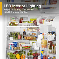 Whirlpool® 20.5 cu.ft. White Top-Freezer Refrigerator at Menards®