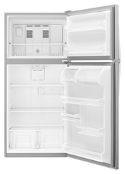 Whirlpool® 18.2 cu. ft. Stainless Steel Top-Freezer Refrigerator