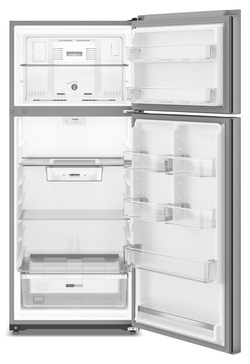 Whirlpool® 17.6 cu. ft. Fingerprint Resistant Stainless Finish Top