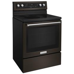 KitchenAid® 30 6.4 cu.ft. Stainless Steel Slide-In Electric Induction Range  with Convection (Smooth Top) at Menards®