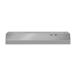 Whirlpool 30-in 140-CFM Ductless Stainless Steel Under Cabinet Range Hoods  Undercabinet Mount with Charcoal Filter in the Undercabinet Range Hoods  department at