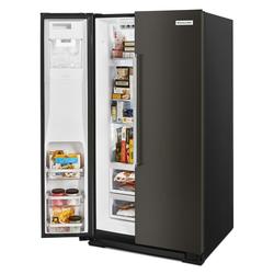 KitchenAid 24.8 Cu. Ft. Side-by-Side Refrigerator Stainless Steel