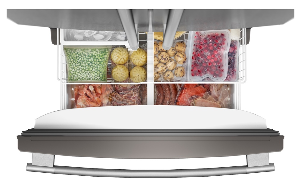 KitchenAid® 20 cu ft PrintShield Stainless French Door