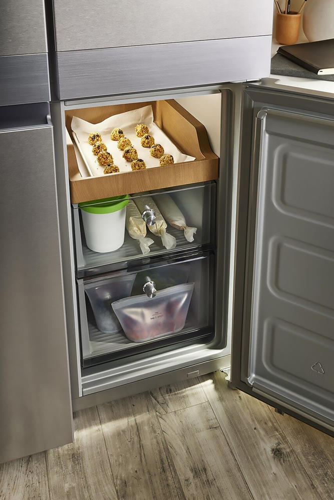 KitchenAid® 19.4 cu ft Fingerprint Resistant Metallic Steel 4-Door