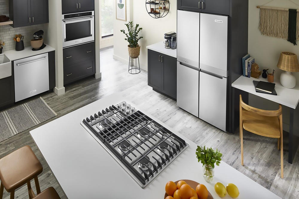 KitchenAid® 19.4 cu ft Fingerprint Resistant Metallic Steel 4-Door
