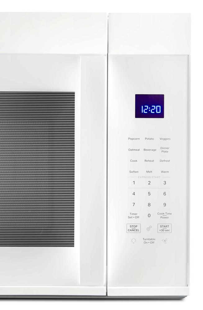 Whirlpool® 1.9 cu.ft. White Over-the-Range Microwave with Sensor