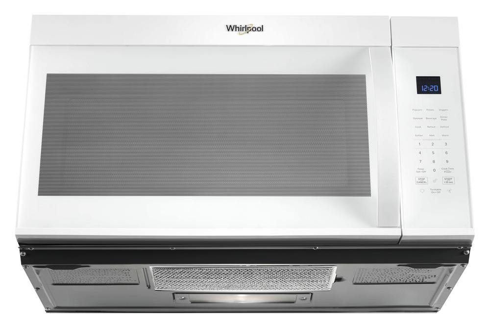 Whirlpool® 1.9 cu.ft. White Over-the-Range Microwave with Sensor