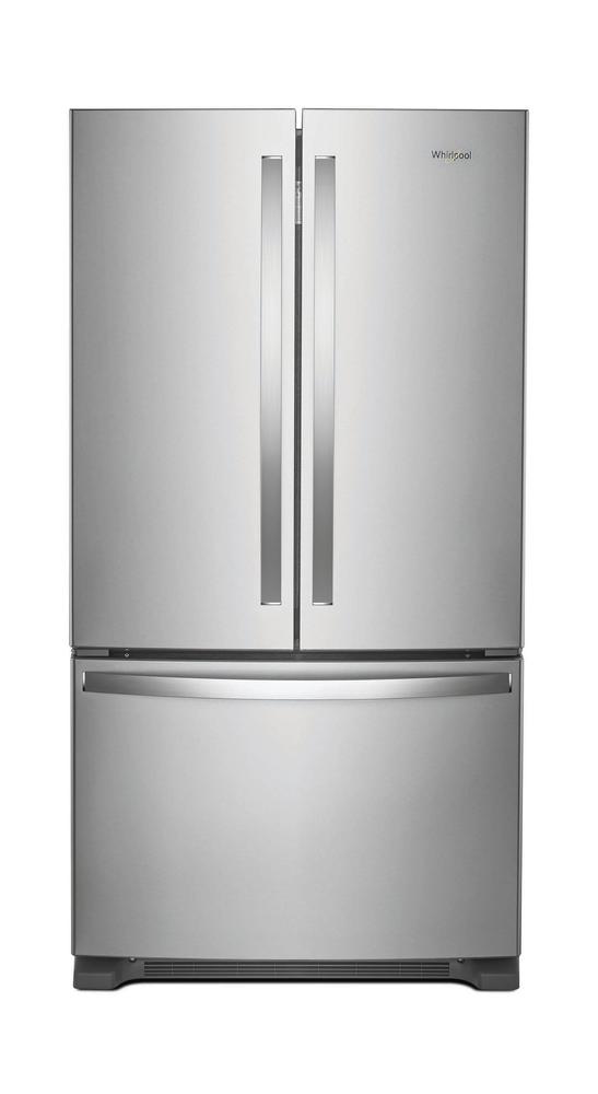Whirlpool French Door Fridge (WRFF3236RZ) - Fingerprint Resistant Stainless Steel Whirlpool French Door Fridge (WRFF3236RZ) - Fingerprint Resistant Stainless Steel