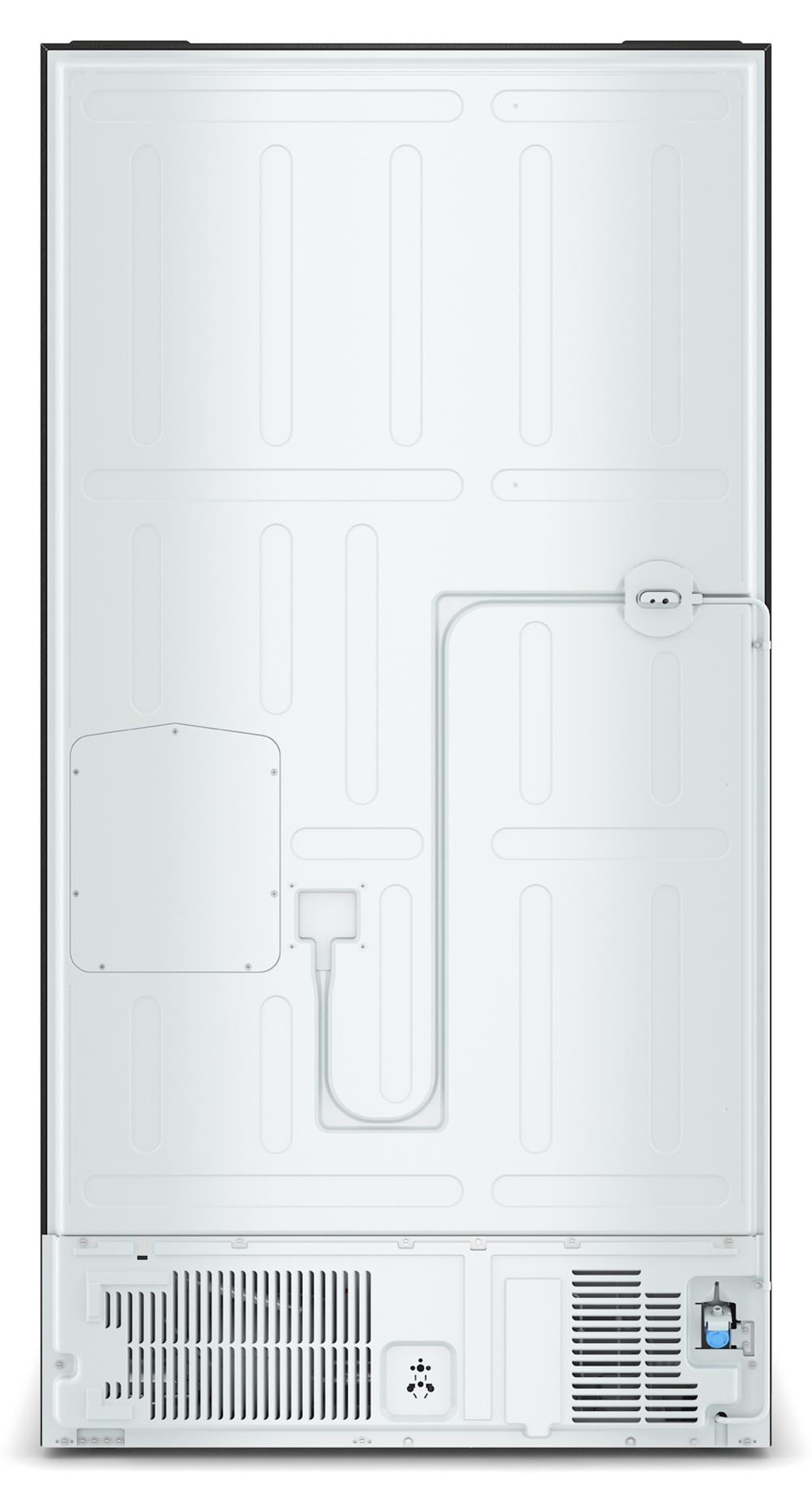Whirlpool® 21.86 cu ft Black Stainless Finish French Door