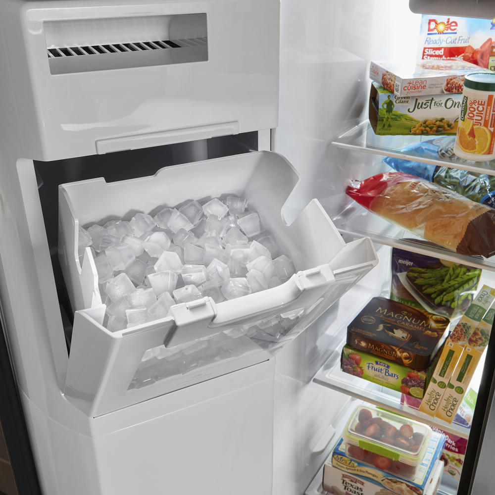 Whirlpool® 20.6 cu.ft. White Side-by-Side Counter Depth