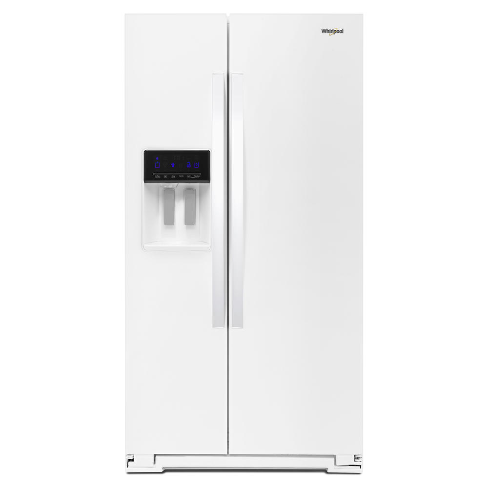 Whirlpool® 20.6 cu.ft. White Side-by-Side Counter Depth