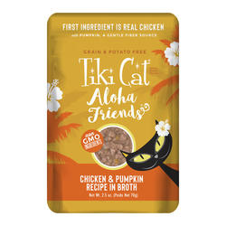 Tiki Cat® Aloha Friends™ Chicken with Pumpkin Wet Cat Food - 2.5
