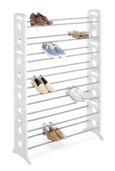 White 20-Pair Floor Shoes Rack by Whitmor at Fleet Farm