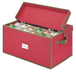 Enchanted Forest® 72-Section Christmas Ornament Storage Box at
