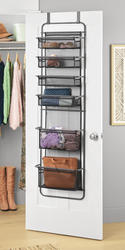 Whitmor® 6-Tier Over-the-Door Mesh Pocket Storage Organizer at Menards®