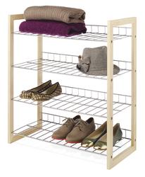 Metal Stackable Closet Shelves, Chrome Finish - by Whitmor