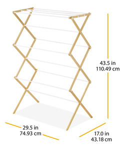 Whitmor® Wood Drying Rack at Menards®