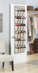 Whitmor 12 Pair Canvas Over the Door Shoe Organizer at Menards