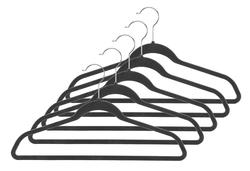 Squared Away™ Velvet Slim Suit Hangers - Black, 12 ct - Kroger