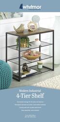 Member's Mark 4-Shelf Industrial Storage Rack (Black)