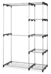 Whitmor® Black/Silver Double Rod Clothing Rack at Menards®