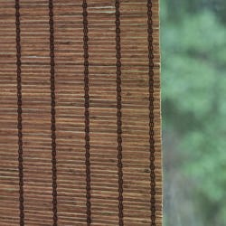 HOMEbasic® Provincial Cordless Bayport Bamboo Roman Shades - 21.5