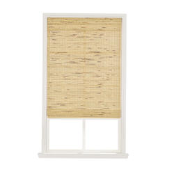 HOMEbasic® Tortoise Shell Cordless Tortuga Bamboo Roman Shades
