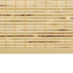 HOMEbasic® Tortoise Shell Cordless Tortuga Bamboo Roman Shades