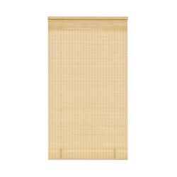 HOMEbasic® Tortoise Shell Cordless Tortuga Bamboo Roman Shades