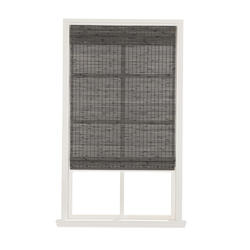 HOMEbasic® Driftwood Cordless Harborside Bamboo Roman Shades