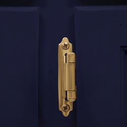 Mastercraft™ Polished Brass Self-Closing Flush Surface Mount Cabinet ...