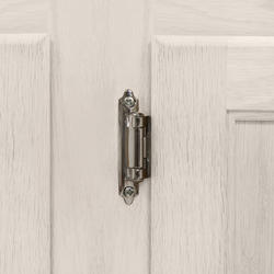 Mastercraft™ 3/8" Inset Chrome Self-Closing Surface Cabinet Hinges - 2 ...