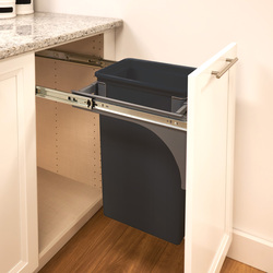 adapt.™ Metal Door-Mount Single Trash Can - 32 Quart at Menards®