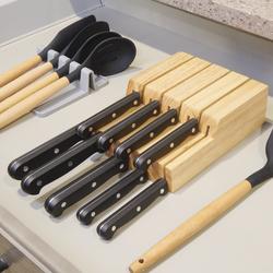 Rev-A-Shelf® Knife Block Wood Insert Drawer Organizer at Menards®