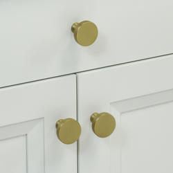 Mastercraft Matte Gold Cabinet Knob - Project 10 Pack at Menards Mastercraft Matte Gold Cabinet Knob - Project 10 Pack at Menards